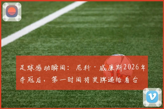 足球感动瞬间:尼科·威廉斯2026年夺冠后,第一时间将奖牌递给看台母亲