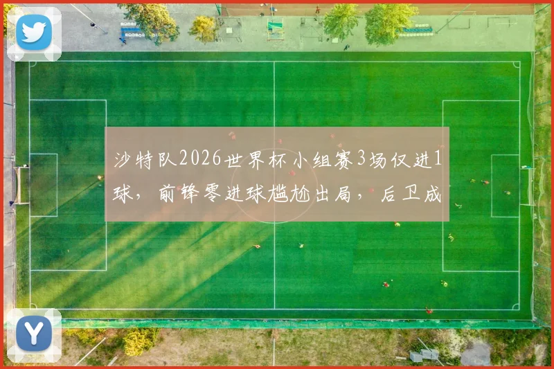 沙特队2026世界杯小组赛3场仅进1球,前锋零进球尴尬出局,后卫成唯一功臣
